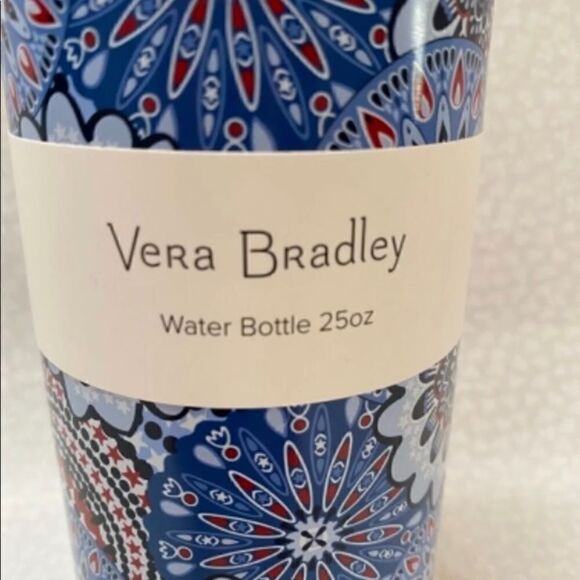 Vera Bradley Water bottle 25 oz Fireworks Medallion - Picture 2 of 3